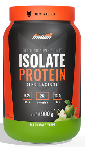 Proteína Isolada Maçã Verde - 900g - New Millen