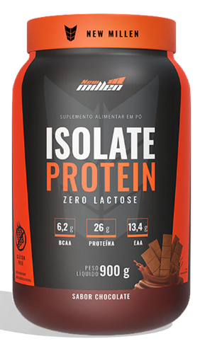 Proteína Isolada Chocolate - 900g - New Millen
