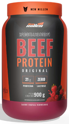 Beef Protein Frutas Vermelhas - 900g - New Millen