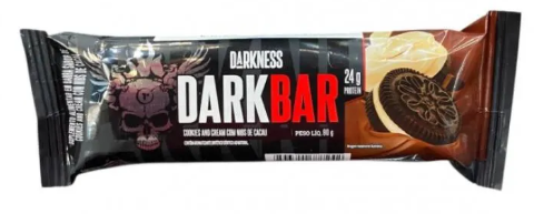 Dark Bar Creme de Cookies & Cream c/ Nibs de Cacau - 90g - Integralmedica
