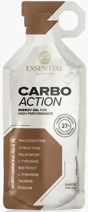 Carbo Action Cacau sem Cafeína - sachê 50g - Essential