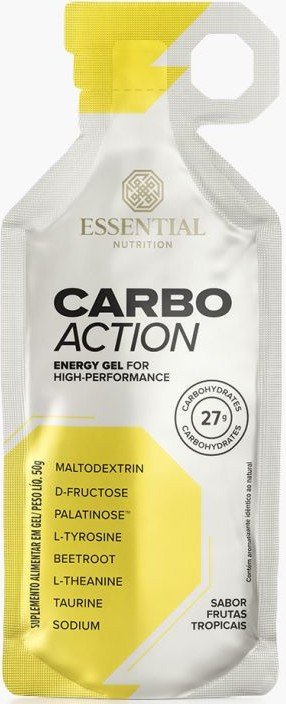 Carbo Action Frutas Tropicais sem Cafeína - sachê 50g - Essential