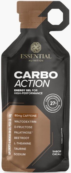 Carbo Action Gengibre COM Cafeína - sachê 50g - Essential
