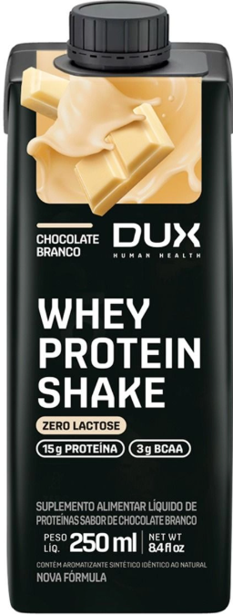 Whey Protein Shake Chocolate Branco - 250mL - Dux