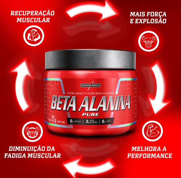 Beta Alanina em Pó 123g