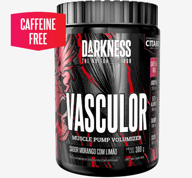 Vasculor Muscle Pump Volumizer Sem Cafeína
