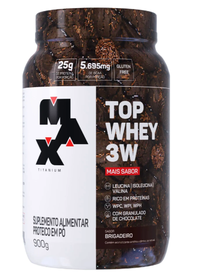 Top Whey 3W + Sabor 900G
