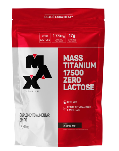 Mass Titanium 17500 ZERO LACTOSE 2,4kg