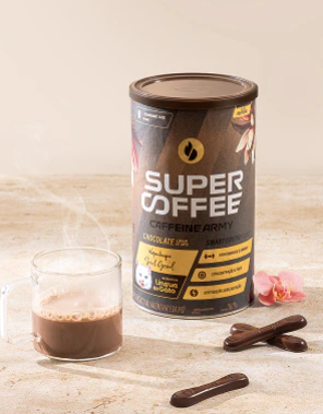 SuperCoffee Chocolate Língua de Gato 380g