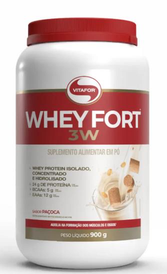 Whey fort 3W - 900g 