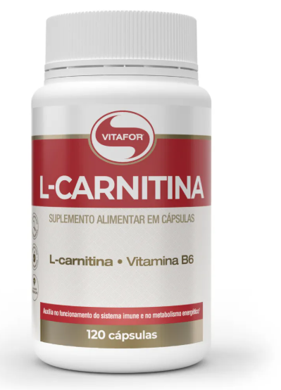 L-Carnitina - 120 cap - Vitafor