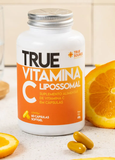 True Vitamina C Lipossomal 60 Cápsulas 