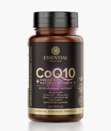 CoQ10 + Omega-3 TG +  Vitamin E - 120 Cps.