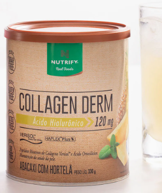 Collagen Derm - Colágeno + Ácido Hialurônico