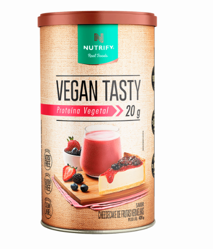 Vegan Tasty Cheesecake de Frutas Vermelhas