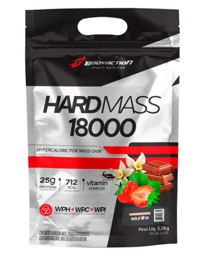 Hard Mass | Hypercalórico | Baunilha | 3kg
