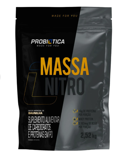Massa Nitro Refil Chocolate 2,52Kg