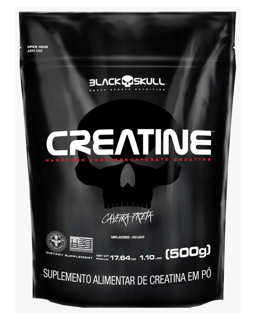 CREATINA MONOHIDRATADA - 500G - REFIL