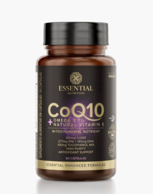 CoQ10 + Omega-3 TG +  Vitamin E - 60 Cps.