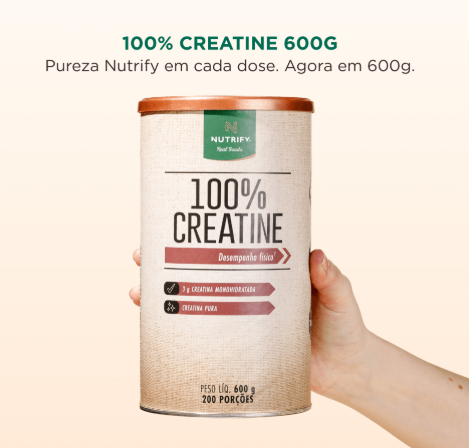100% Creatine 600G 
