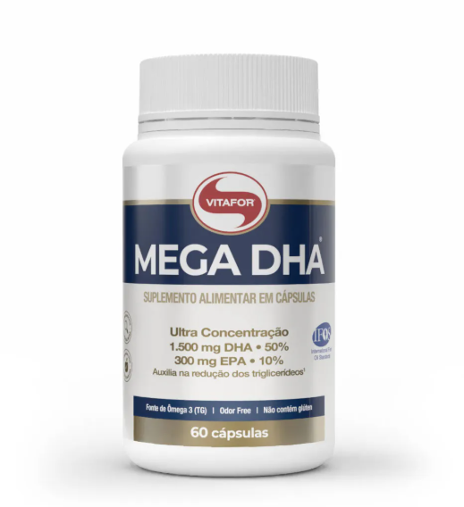 MEGA DHA®: Ômega 3 60 Cápsulas