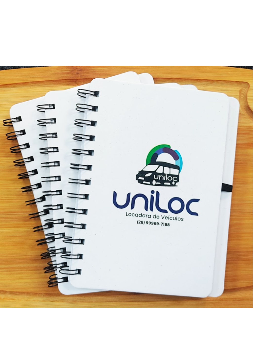 Caderneta Kraft B6 com Porta Caneta