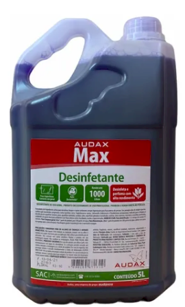 DESINFETANTE CONCENTRADO TALCO AUDAX 5LT