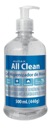 ALCOOL EM GEL ALL CLEAN 500ML