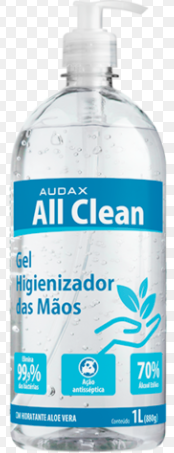 ALCOOL EM GEL ALL CLEAN 1 LT