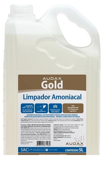 LIMPADOR AMONIACAL AUDAX 5LT
