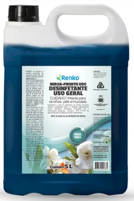 DESINFETANTE CONCENTRADO FLORAL TALCO RENKO 5LT