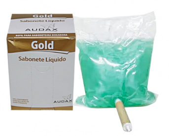 SABONETE LIQUIDO BAG ERVA DOCE GOLD AUDAX 800ML