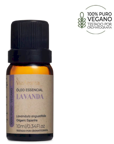 ÓLEO ESSENCIAL LAVANDA VIA AROMA 10ML