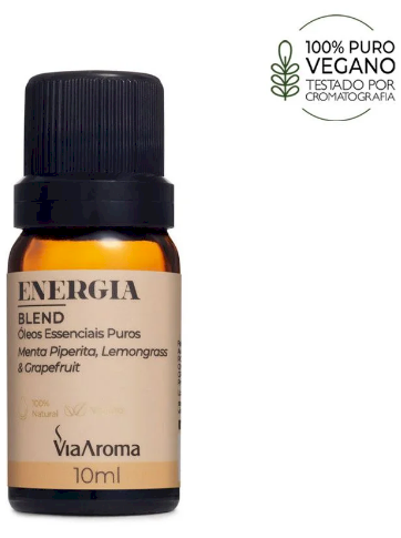 OLEO ESSENCIAL BLEND ENERGIA VIA AROMA 10ML