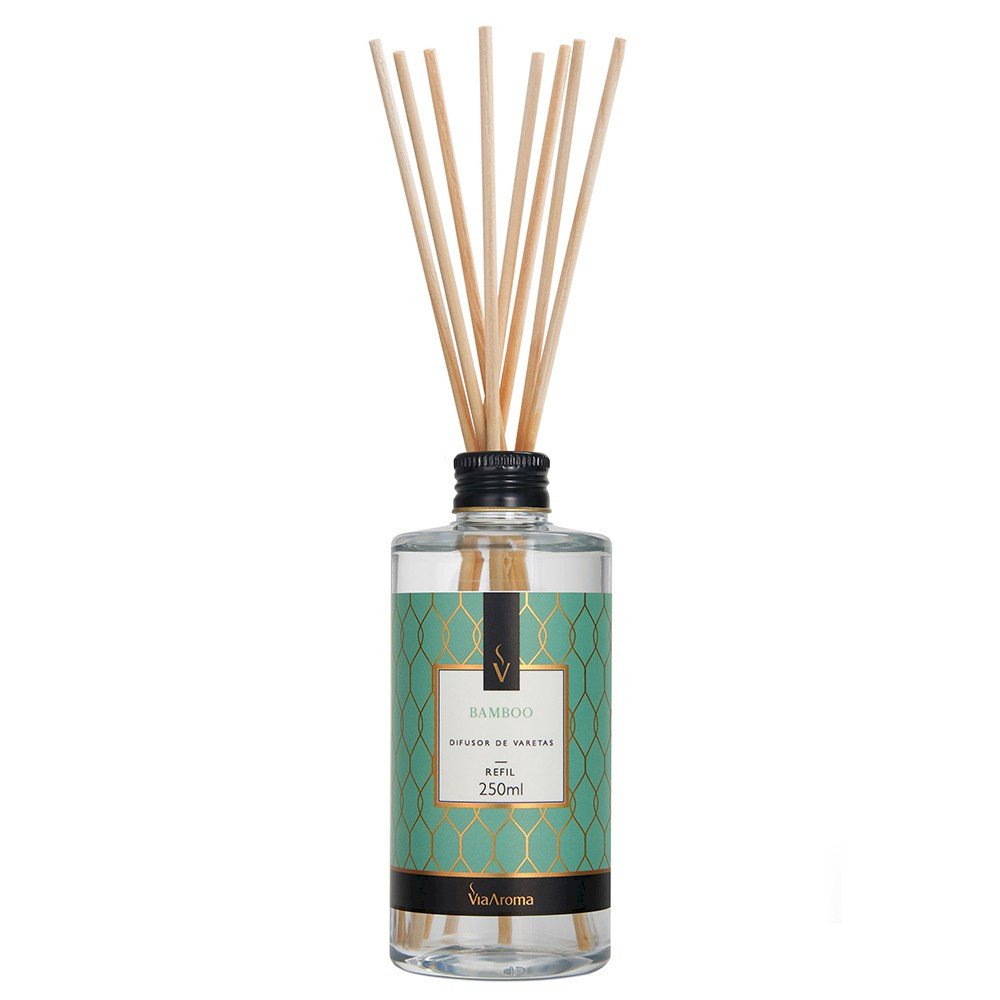 REFIL DIFUSOR VARETAS BAMBOO VIA AROMA 250ML