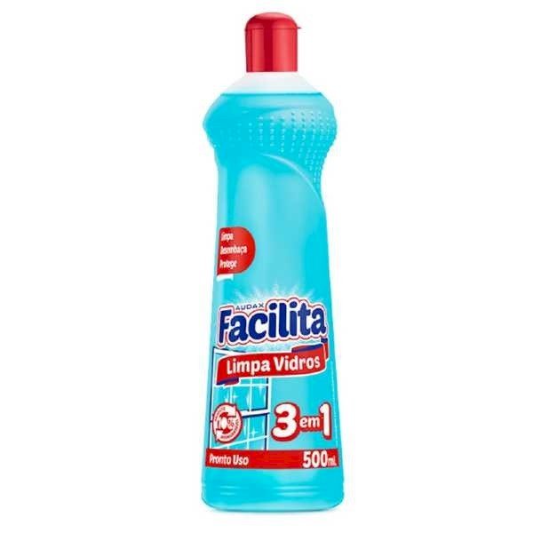 Limpa Vidros Facilita 500ml 1 UN Audax