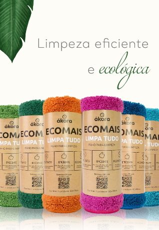 MICROFIBRA LIMPA TUDO AKORA 30X30CM