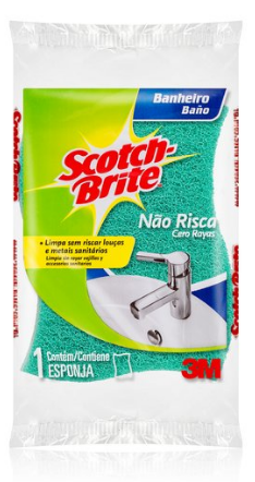 ESPONJA PARA LIMPEZA DE BANHEIRO 3M