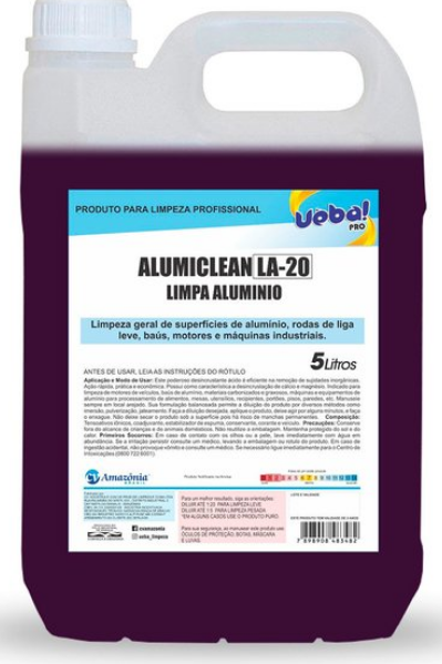 LIMPA LUMÍNIO ALUMECLEAN UEBA ( 5LT )