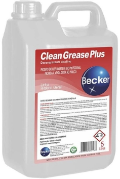 DESENGRAXANTE  CLEAN GREASE PLUS BECKER ( 5LT )
