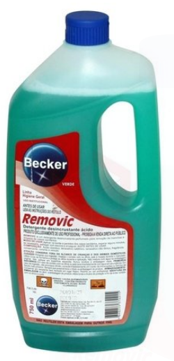 DETERGENTE DESENCRUSTANTE REMOVIC BECKER ( 750ML )