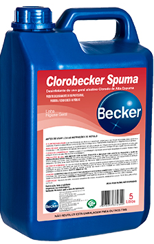 DETERGENTE CLORADO CLOROBECKER SPUMA ( 5LT )