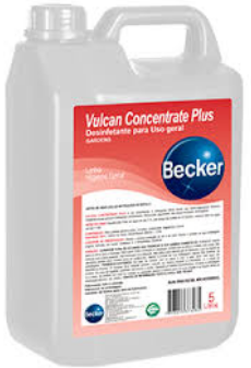 DESINFETANTE HOSPITALAR VULCAN CONCENTRATE PLUS LAVANDA BECKER ( 5LT )