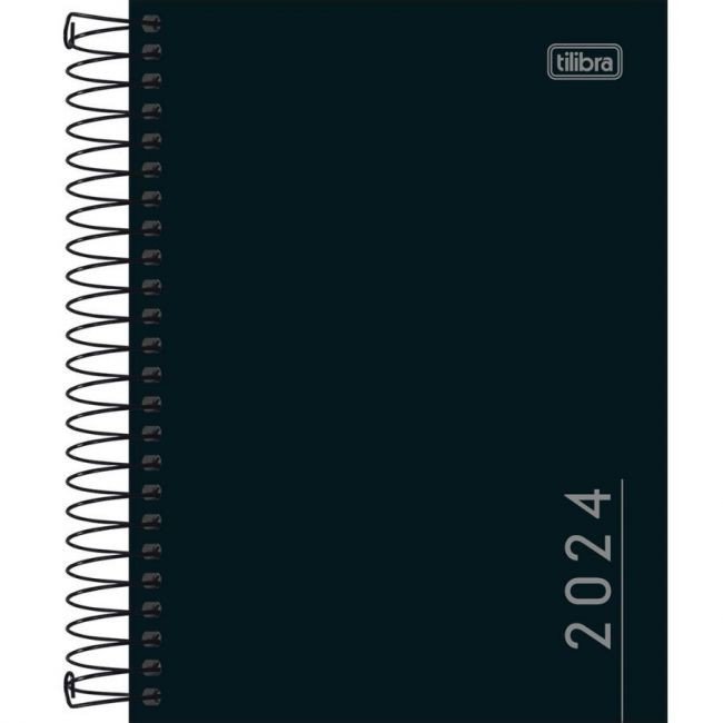 AGENDA ESPIRAL PEPPER M4 160FLS 117MMX164MM - TILIBRA