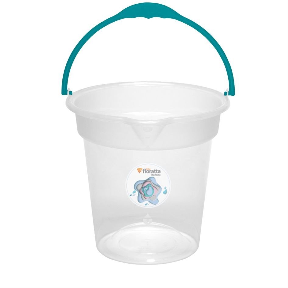 BALDE FLORATTA C/ ALÇA PLASTICA 15 LITROS - RISCHIOTO