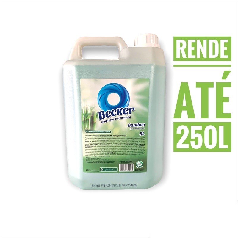 BECKER LIMPADOR PERFUMADO BAMBOO 5LT