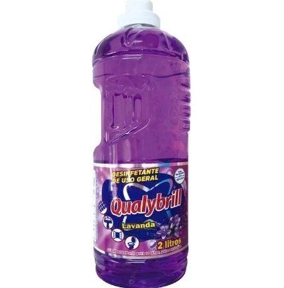 DESINFETANTE LAVANDA QUALYBRILL 2L