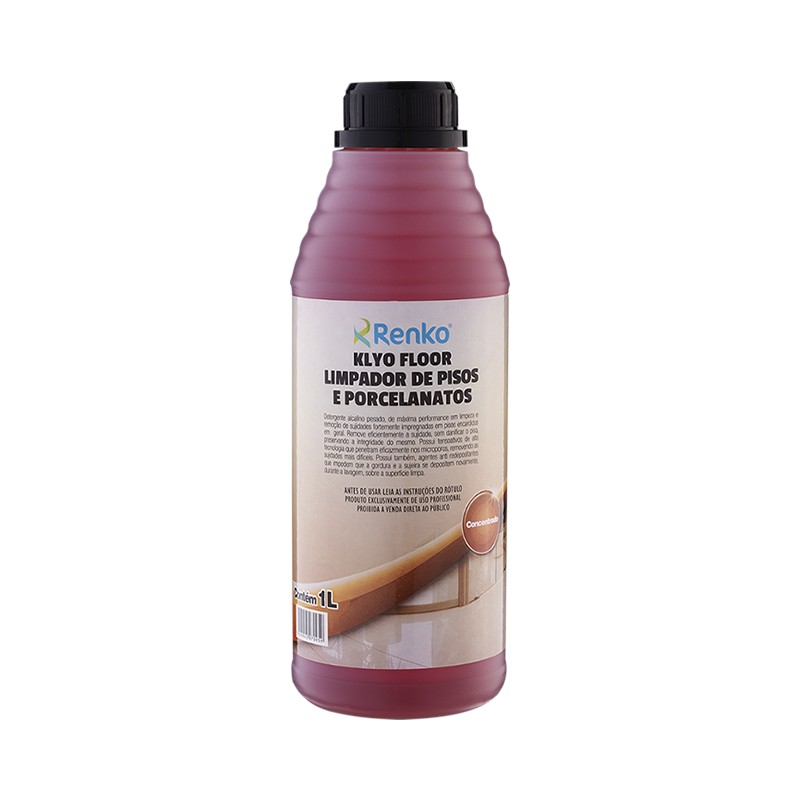 LIMPADOR DE PISOS E PORCELANATOS KLYO FLOOR RENKO 1LT