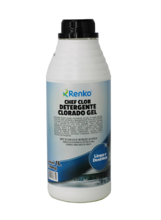 DETERGENTE CLORADO CHEF CLOR RENKO ( 1LT )