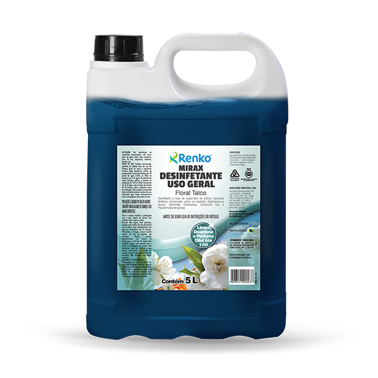 DESINFETANTE CONCENTRADO FLORAL TALCO RENKO 5LT